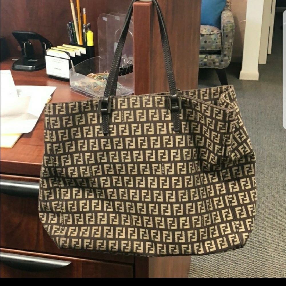 Fendi Monogram Satchel Bag